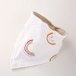 image-Baby Cotton Gauze Triangle Bib