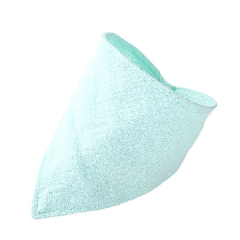 image-Baby Cotton Gauze Triangle Bib