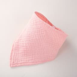 image-Baby Cotton Gauze Triangle Bib