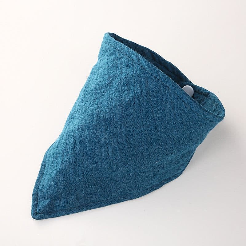 image-Baby Cotton Gauze Triangle Bib