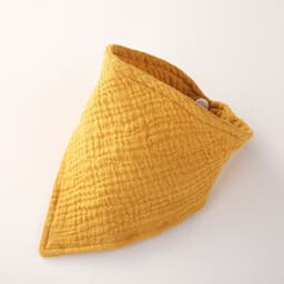 image-Baby Cotton Gauze Triangle Bib