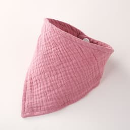 image-Baby Cotton Gauze Triangle Bib