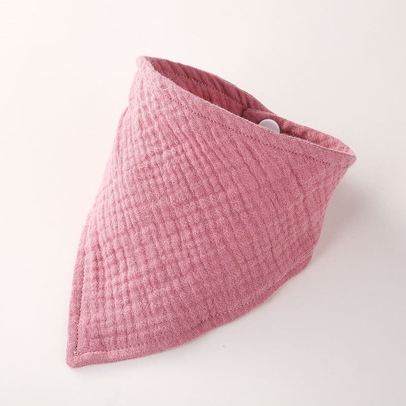image-Baby Cotton Gauze Triangle Bib
