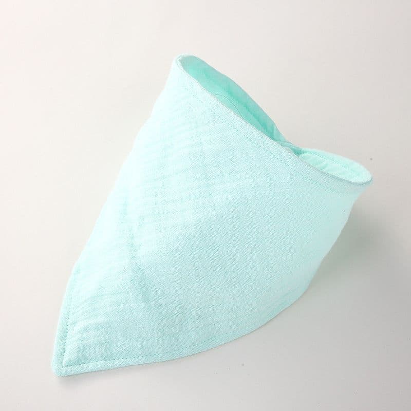image-Baby Cotton Gauze Triangle Bib