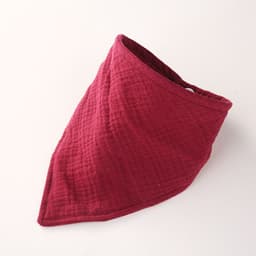 image-Baby Cotton Gauze Triangle Bib