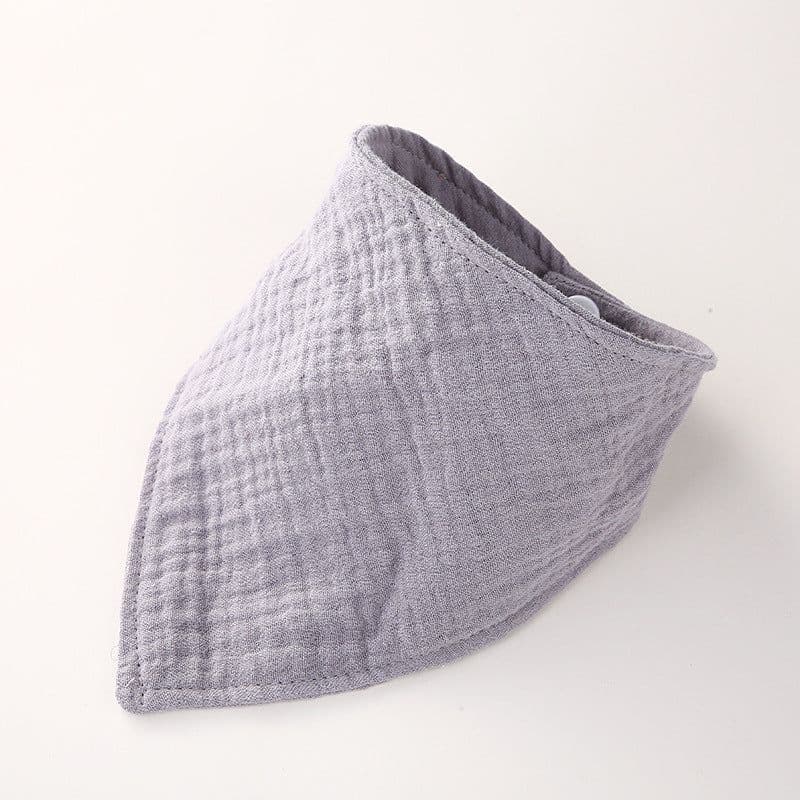 image-Baby Cotton Gauze Triangle Bib