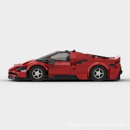 image-MOC Ferrari SF90 Sports Car Building Block Set
