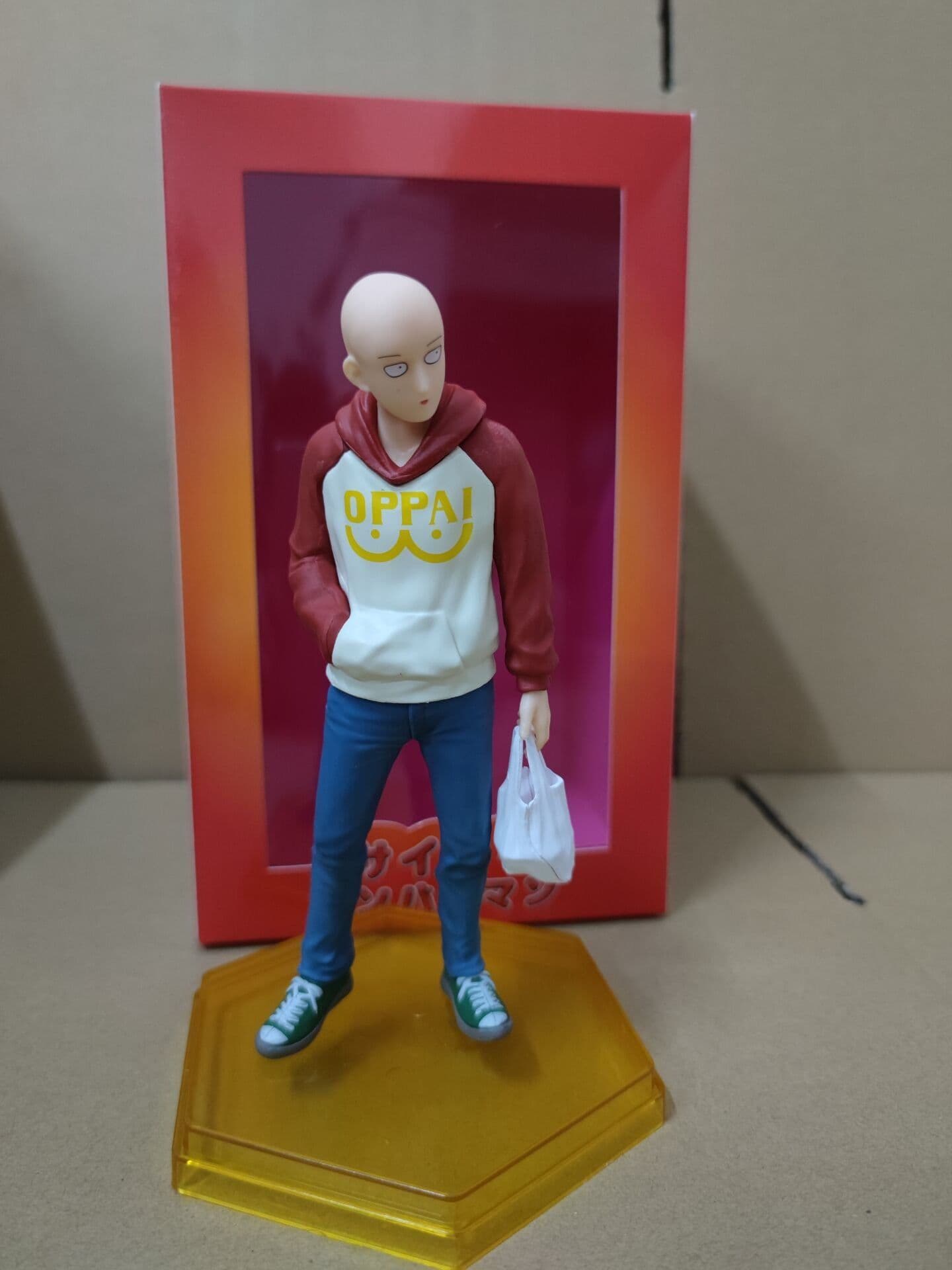 image-One Punch Man Saitama Casual Clothes 18cm Figure
