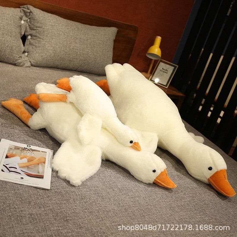 image-White Plush Rabbit Pillow Doll 50cm