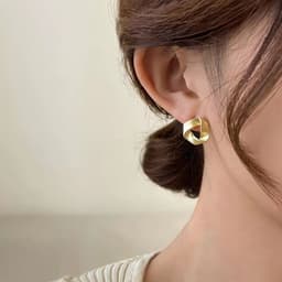 image-S925 Sterling Silver Triangle Earrings