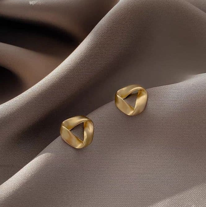 image-S925 Sterling Silver Triangle Earrings