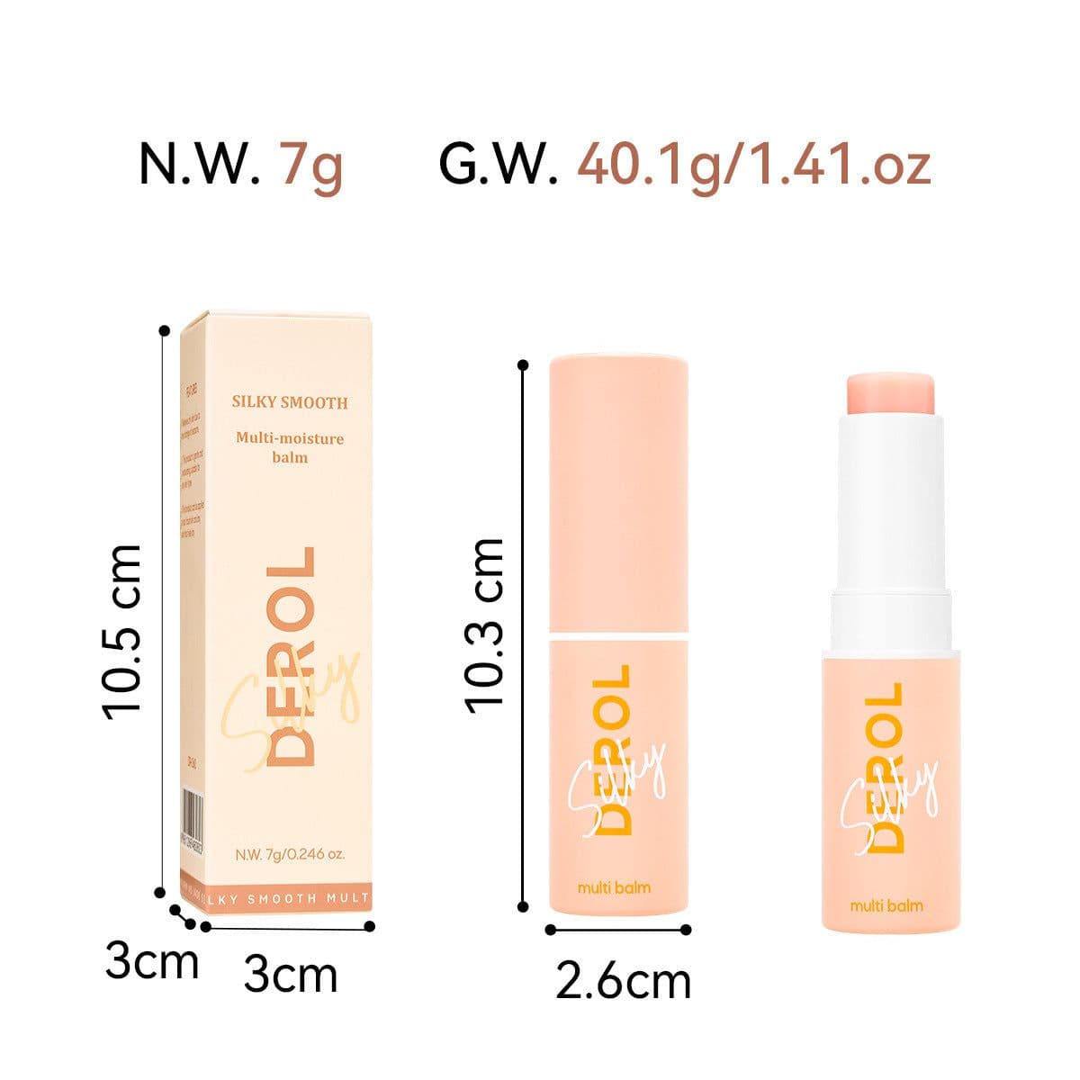 image-DEROL Mint Moisturizing Stick All-Purpose