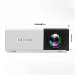 image-YG300 Mini Projector 1080P Portable