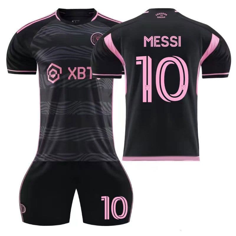 image-23-24 MLS Miami Messi No. 10 Away Children's Kit with Socks