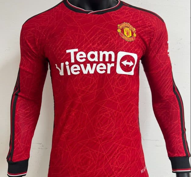 image-Manchester United Long Sleeve Jersey XXL