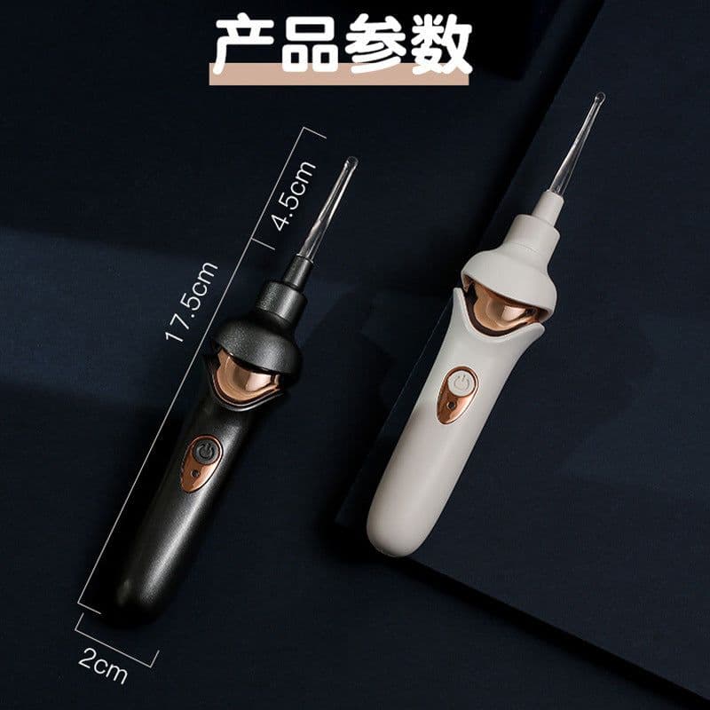 image-Children's LED Ear Cleaner with Suction and Light