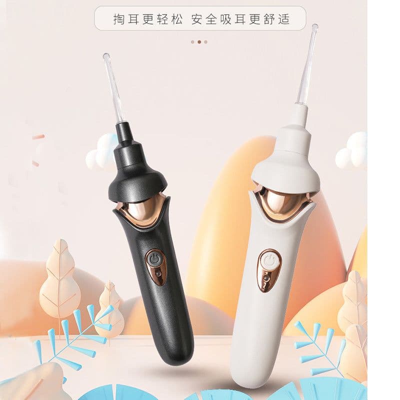 image-Children's LED Ear Cleaner with Suction and Light