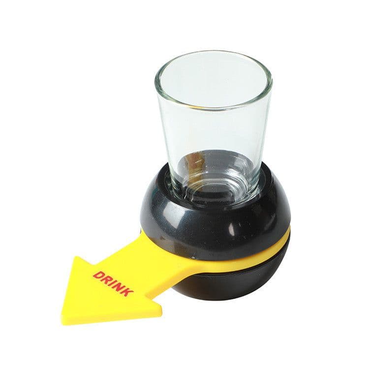 image-Spin The Shot Arrow Turntable Wine Set