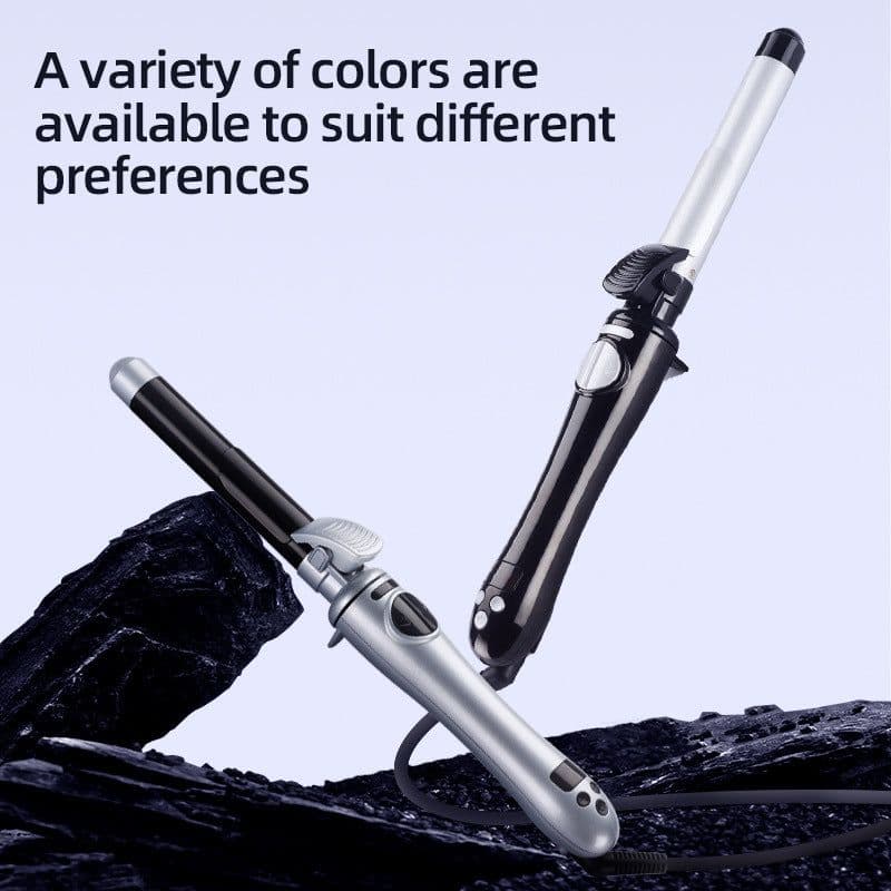 image-Automatic Hair Curling Iron 25mm Ceramic Barrel Wired