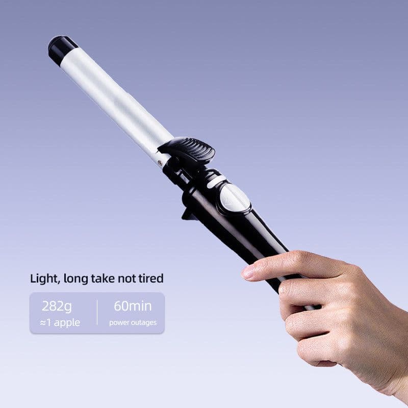 image-Automatic Hair Curling Iron 25mm Ceramic Barrel Wired
