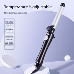 image-Automatic Hair Curling Iron 25mm Ceramic Barrel Wired