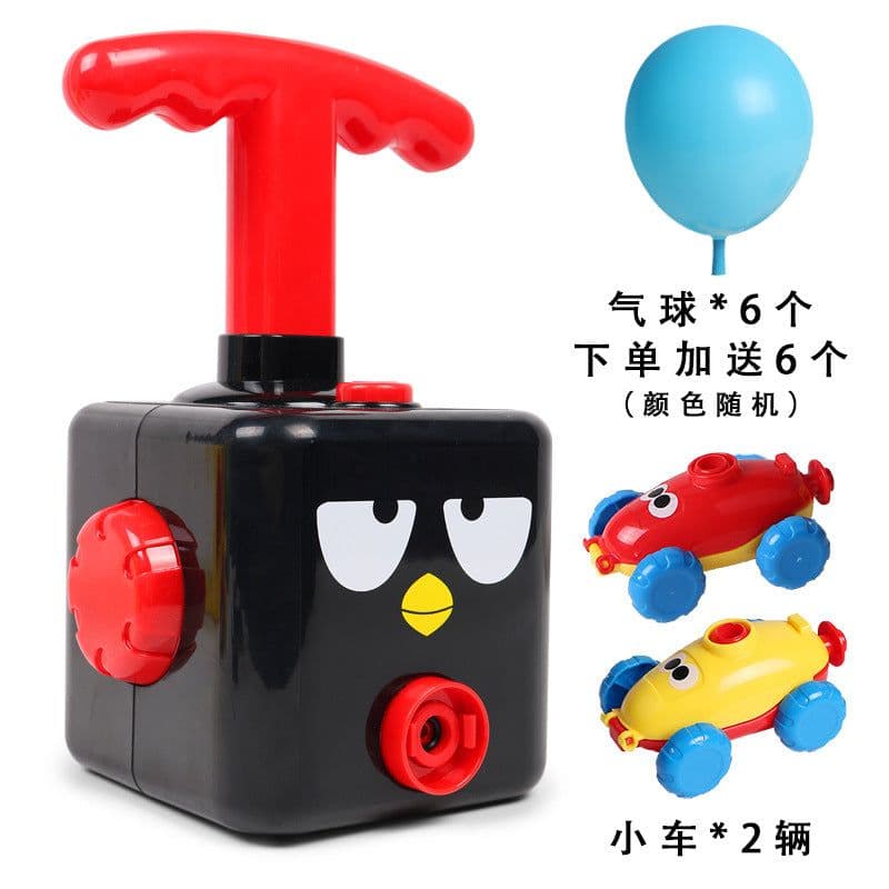 image-Yellow Monster Duck Balloon Car Toy for Kids