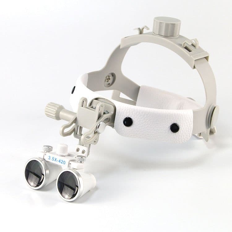 image-Head-Mounted Magnifying Glass 3.5X Surgical Loupe
