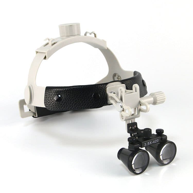 image-Head-Mounted Magnifying Glass 3.5X Surgical Loupe