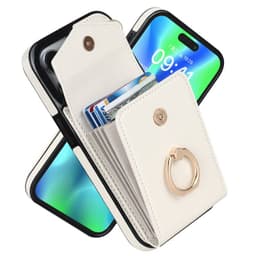 image-iPhone 14 Pro Max Leather Case with Ring Buckle