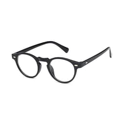 image-Men's Round Frame Retro Sunglasses