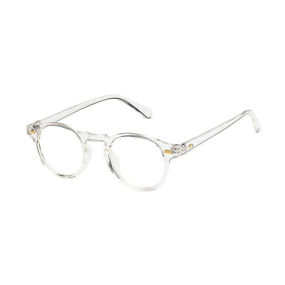 image-Men's Round Frame Retro Sunglasses