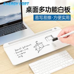 image-YINFISH Erasable Keyboard Pad Blackboard Pink