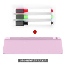 image-YINFISH Erasable Keyboard Pad Blackboard Pink