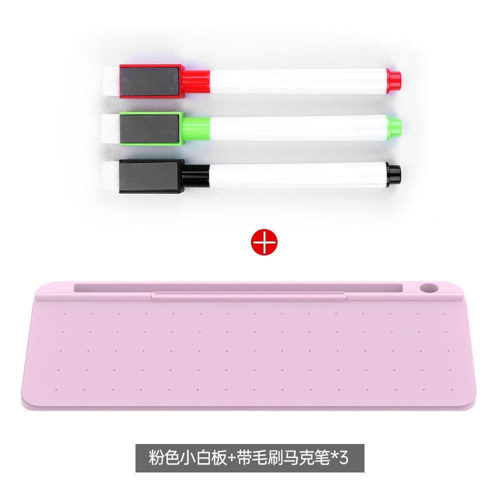 image-YINFISH Erasable Keyboard Pad Blackboard Pink