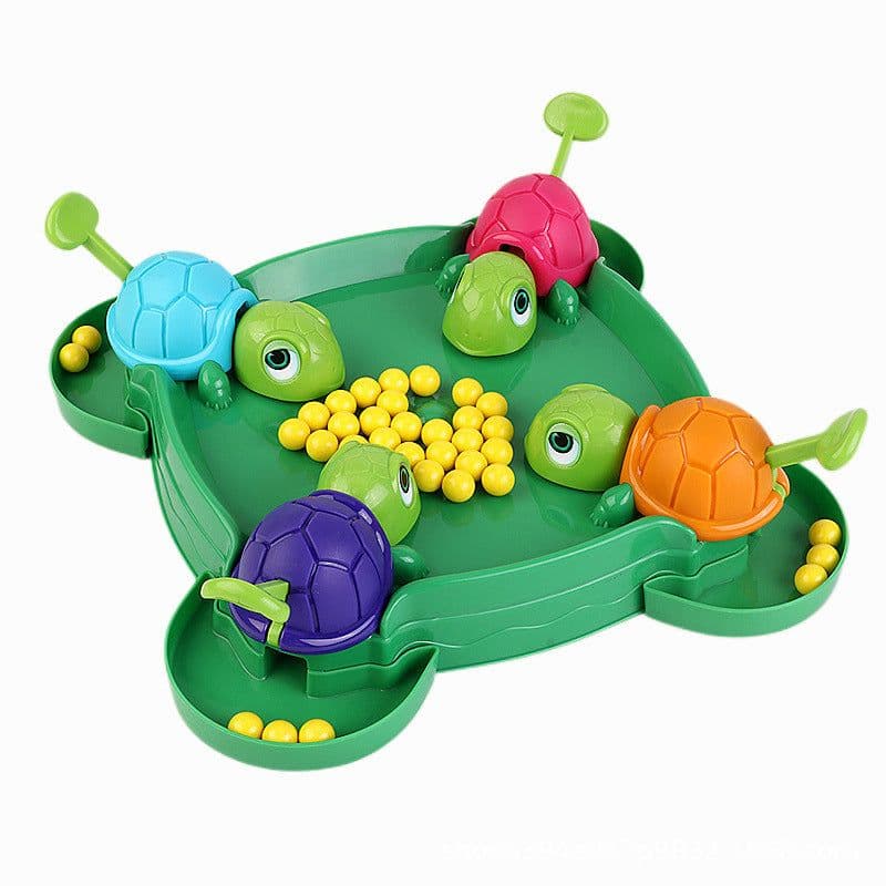 image-Turtle Pac-Bean Frog Interactive Puzzle Board Game Toy