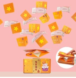 image-Birthday Surprise Bouncing Gift Box Red