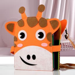 image-Barley Elephant Giraffe Busy Pack Montessori Toy
