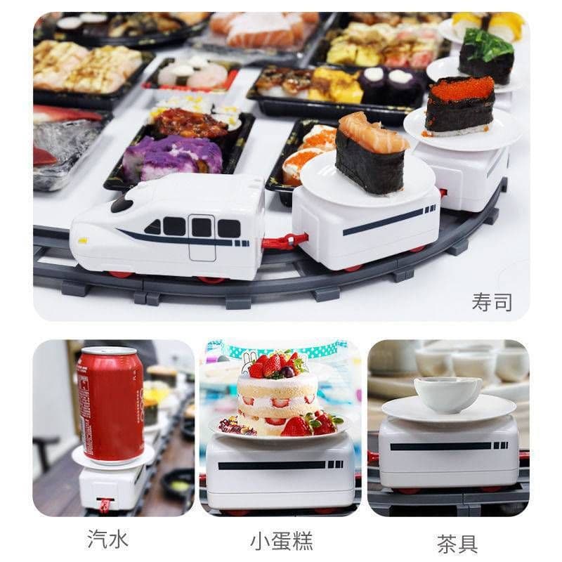 image-Small Automatic Rotating Sushi Machine Turntable