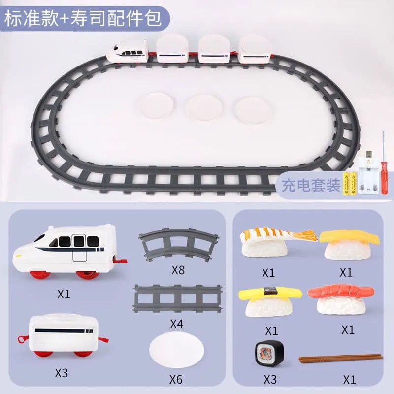 image-Small Automatic Rotating Sushi Machine Turntable