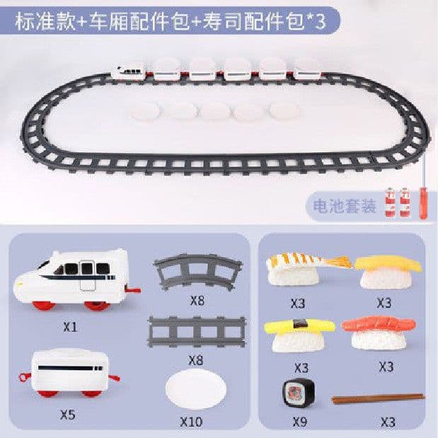 image-Small Automatic Rotating Sushi Machine Turntable