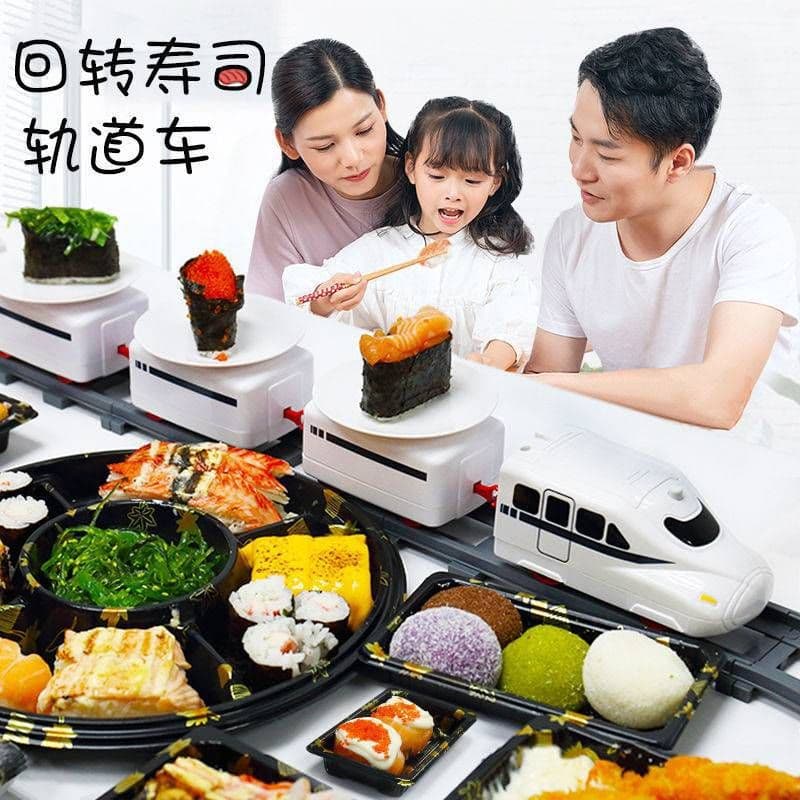 image-Small Automatic Rotating Sushi Machine Turntable