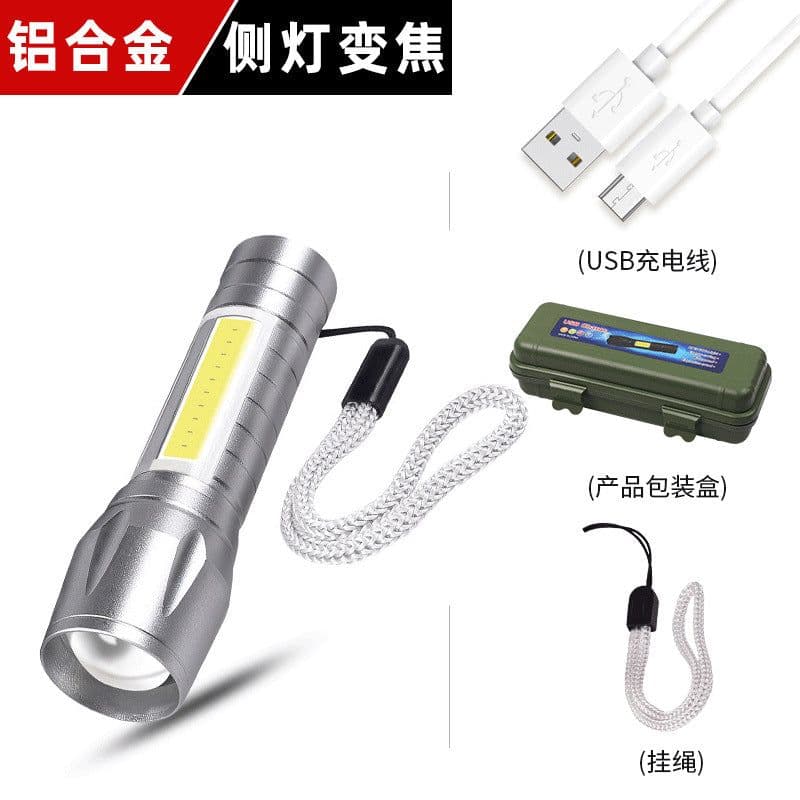 image-Lee Hawkeye COB LED Flashlight USB Rechargeable 8W