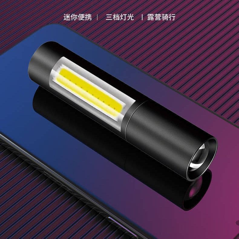 image-Lee Hawkeye COB LED Flashlight USB Rechargeable 8W