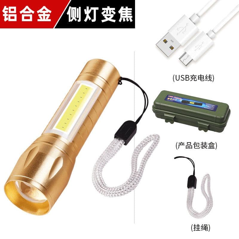 image-Lee Hawkeye COB LED Flashlight USB Rechargeable 8W