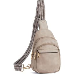 image-Women's Large Capacity PU Crossbody Bag Amber