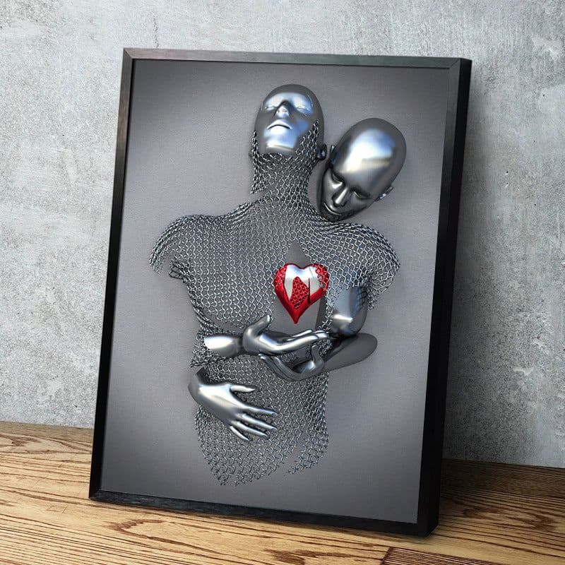 image-Custom Canvas Painting Frame Frameless Modern