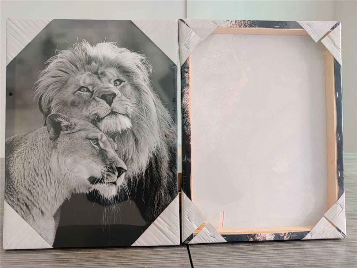image-Custom Canvas Painting Frame Frameless Modern