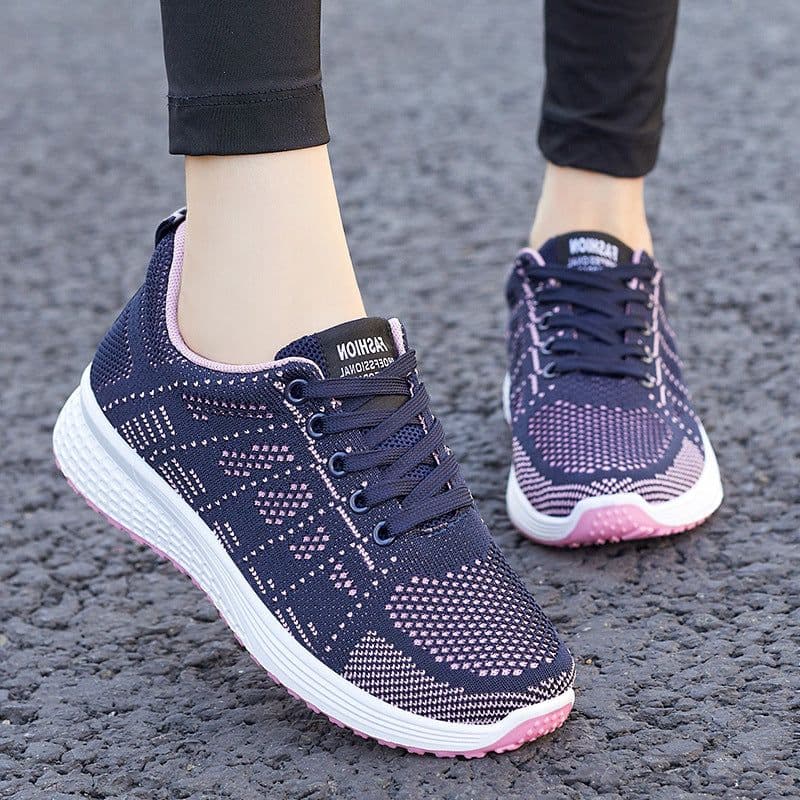 image-Women's Casual Sports Shoes, Breathable, Size 41