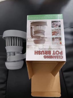 image-Kitchen Brush with Detergent Dispenser