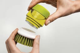 image-Kitchen Brush with Detergent Dispenser